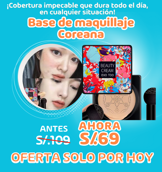 Base de Maquillaje Coreana