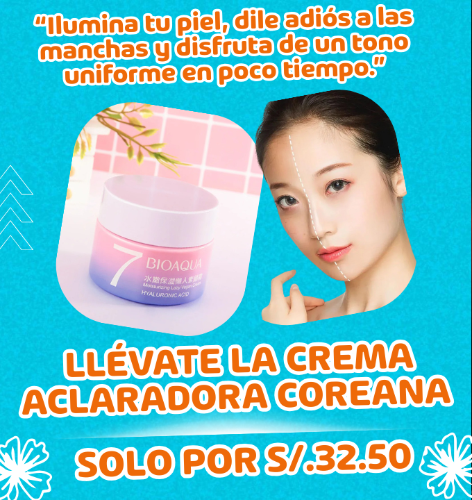 Crema Aclaradora Bioaqua