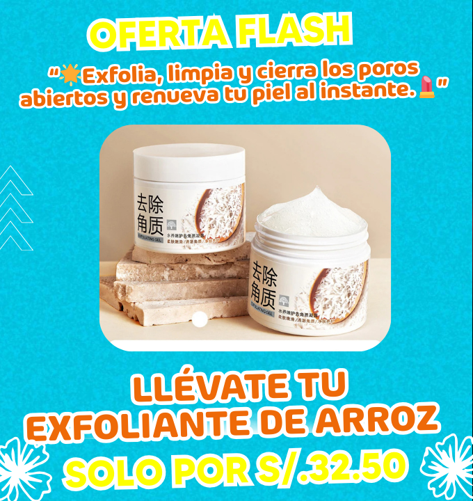 Exfoliante de Arroz Bioaqua